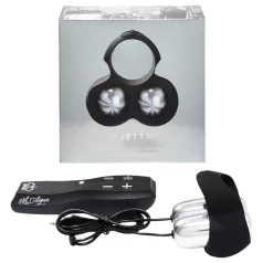   HOT Octopuss JETT - vibrator gland penis cu 2 motoare - negru