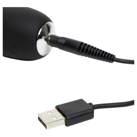 Happyrabbit - Vibrator punctul G slim - negru