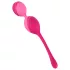 SMILE - ou vibrator cu telecomandă - bile pentru exerciții Kegel 82g roz