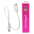 PalmPower Wand - vibrator masaj cu powerbank - roz-gri
