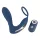 You2Toys - Vibrator anal pentru prostată cu inel penian - silicon albastru