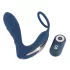 You2Toys - Vibrator anal pentru prostată cu inel penian - silicon albastru