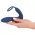 You2Toys - Vibrator anal pentru prostată cu inel penian - silicon albastru