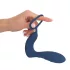 You2Toys - Vibrator anal pentru prostată cu inel penian - silicon albastru