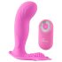 Chiloată cu Vibrator G-Spot SMILE - reîncărcabilă, radio (roz)