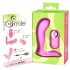 Chiloată cu Vibrator G-Spot SMILE - reîncărcabilă, radio (roz)