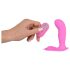Chiloată cu Vibrator G-Spot SMILE - reîncărcabilă, radio (roz)