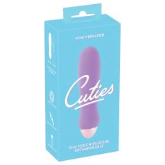   Cuties Mini Purple - vibratoare tip ruj cu acumulator - silicon - mov