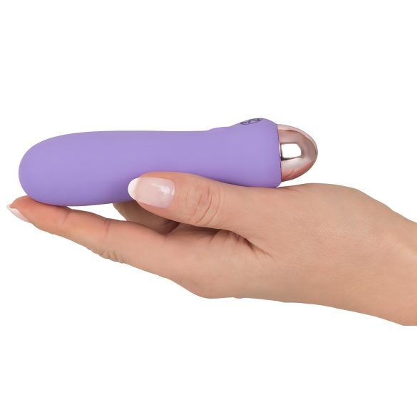 Cuties Mini Purple - vibratoare tip ruj cu acumulator - silicon - mov