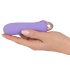 Cuties Mini Purple - vibrator reîncărcabil din silicon (mov)