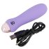 Cuties Mini Purple - vibrator reîncărcabil din silicon (mov)