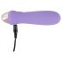 Cuties Mini Purple - vibrator reîncărcabil din silicon (mov)