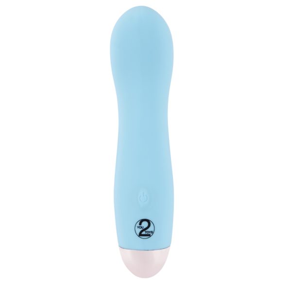 Cuties Mini Blue - vibrator pentru punctul G - reîncărcabil - turcoaz