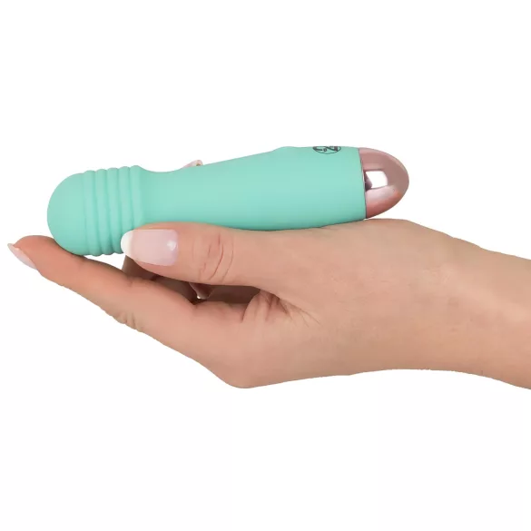 Cuties - mini vibrator wand reîncărcabil - masaj, verde