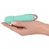 Cuties - mini vibrator wand reîncărcabil - masaj, verde