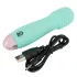 Cuties - mini vibrator wand reîncărcabil - masaj, verde