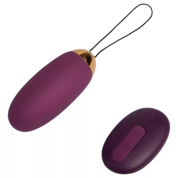 Svakom Elva - ou vibrator cu telecomandă, reîncărcabil - mov
