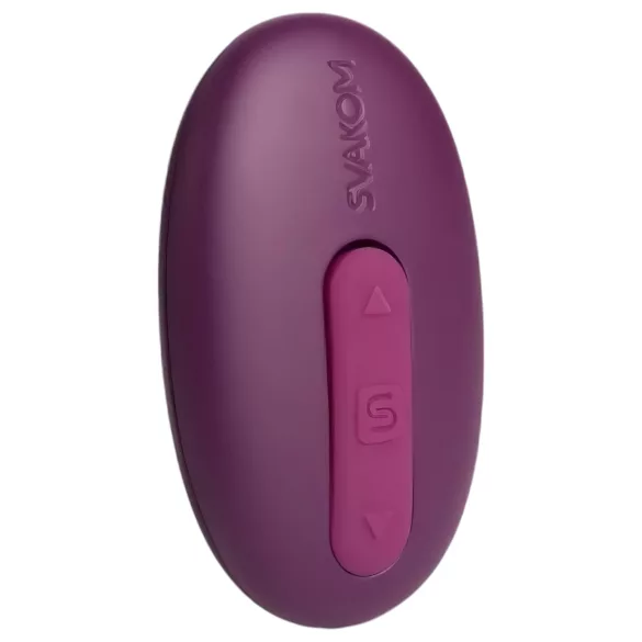 Svakom Elva - ou vibrator cu telecomandă, reîncărcabil - mov