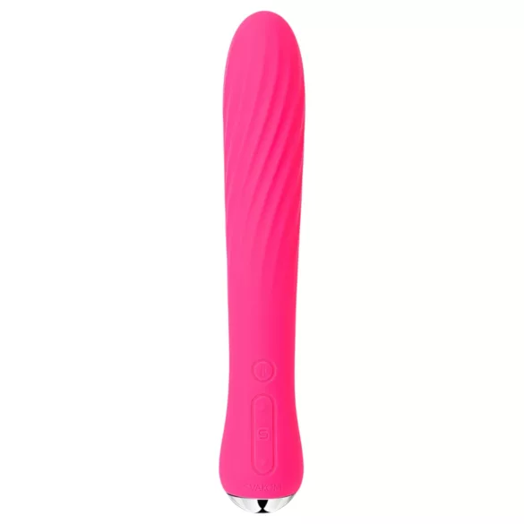 Svakom Anya - vibrator cu încălzire reîncărcabil - bară roșie
