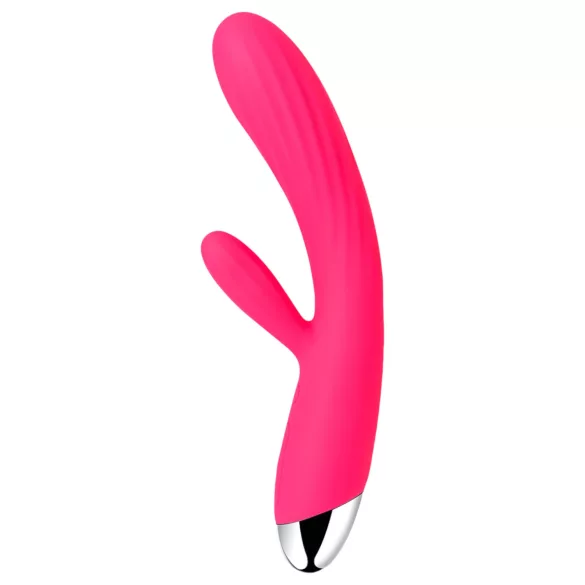 Svakom Angel - vibrator cu braț pentru clitoris, încălzire, waterproof - roșu