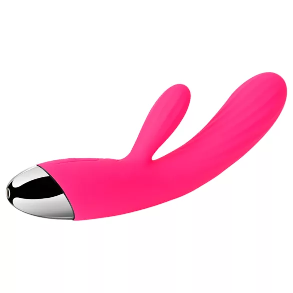 Svakom Angel - vibrator cu braț pentru clitoris, încălzire, waterproof - roșu