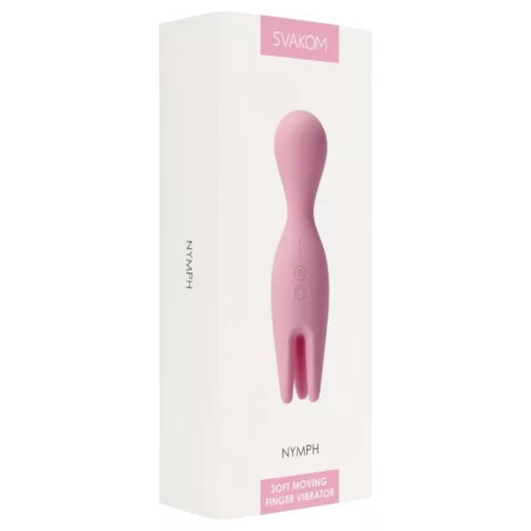 Svakom - Vibrator clitoridian reîncărcabil - roz