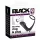 Black Velvets - vibrator anal cu inel pentru penis - silicon negru