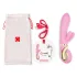 G-Vibe GRabbit - vibrator punctul G cu 3 motoare, reîncărcabil, roz