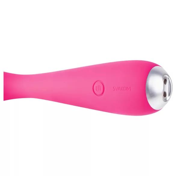 Svakom Iris - vibrator pentru punctul G, reîncărcabil, impermeabil, roșu