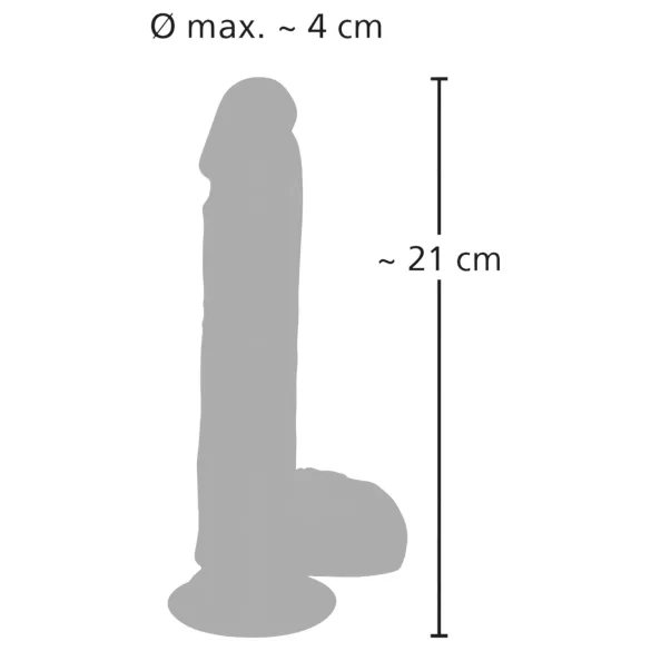 Medical Thrusting - vibrator cu ventuză, împingător-rotativ (culoare naturală)