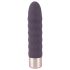 Vibrator elegant cu diamante și acumulator (mov)