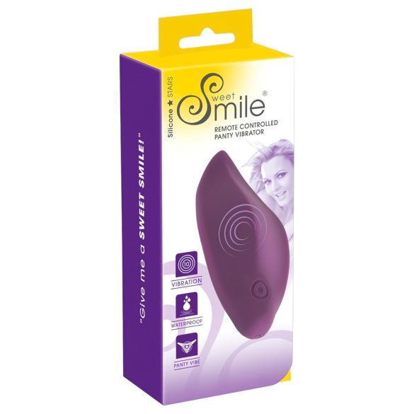 SMILE Panty - vibrator clitoridian cu acumulator (mov)