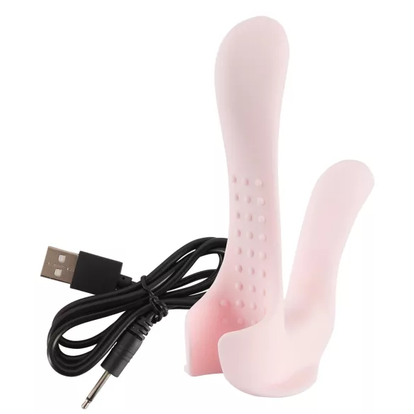 Couples Choice - vibrator pentru cuplu cu 2 motoare - roz