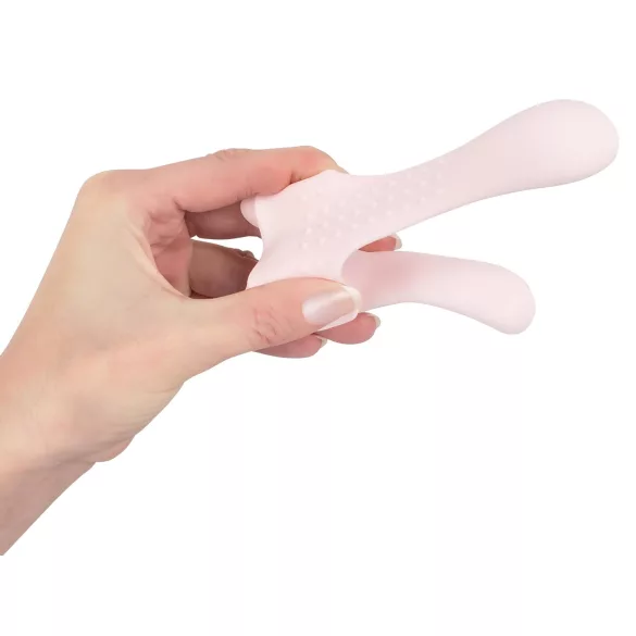 Couples Choice - vibrator pentru cuplu cu 2 motoare - roz