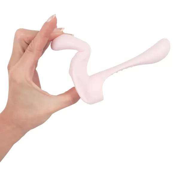 Couples Choice - vibrator pentru cuplu cu 2 motoare - roz