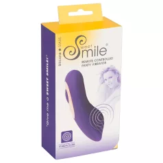   SMILE - Vibrator pentru clitoris cu telecomandă, reîncărcabil - mov