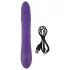 Smile Pearl - vibrator cu bile stimulatoare - liliac