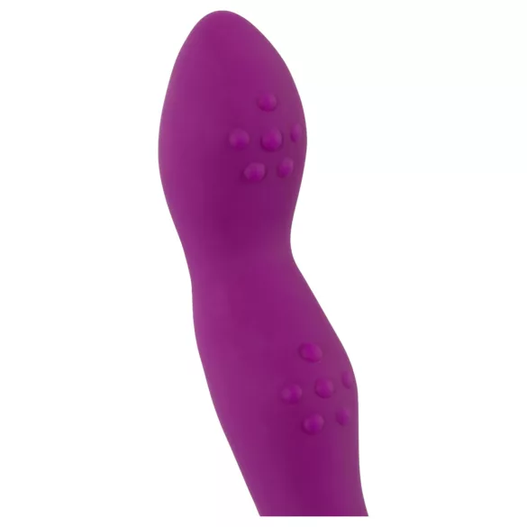 SMILE - vibrator flexibil punct A și G - silicon roz