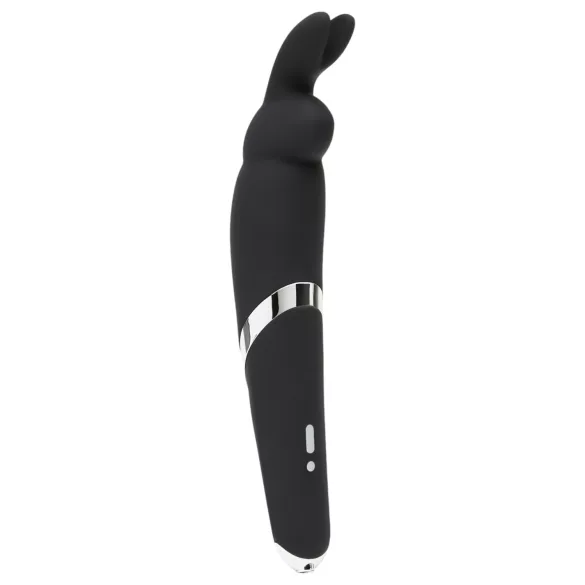 Happyrabbit - masajator wand vibrator cu acumulator - negru