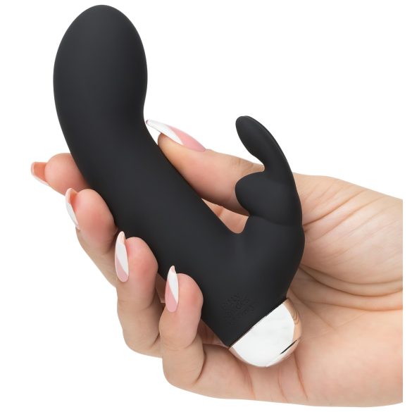 Cincizeci de umbre ale lui Grey Greedy Girl - vibrator cu braț clitoral (negru)