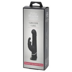 Greedy Girl - Vibrator Negru Avansat