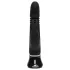 Fifty Shades of Grey - vibrator rabbit cu mișcare de împingere - silicon negru