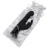 Fifty Shades of Grey - vibrator rabbit cu mișcare de împingere - silicon negru