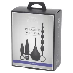 Fifty Shades of Grey - set 4 în 1 pentru anal - negru