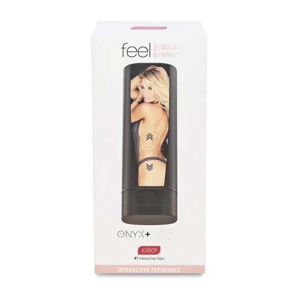 Kiiroo Onyx+ Jessica Drake - masturbator interactiv - negru