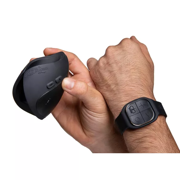 Hot Octopuss - masturbator bărbătesc cu telecomandă - negru