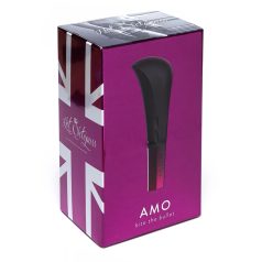   HOT Octopuss Amo - vibrator cu încărcare pentru clitoris (negru)