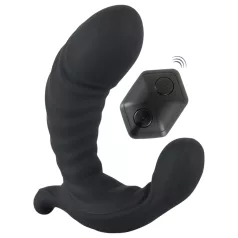   You2Toys - vibratoare cu telecomandă - felfújható - silicon negru
