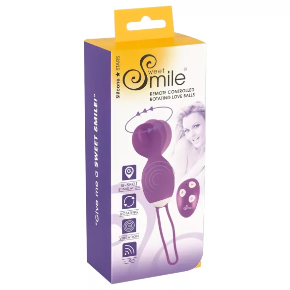 SMILE - Ou vibrator rotativ - bile vaginale - mov