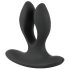 XOUXOU - Vibrator anal cu două brațe, negru, cu baterie reîncărcabilă